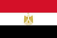 Egyptian flag and Arabic language