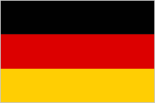 German flag and language