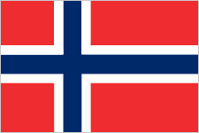 Norwegian flag and language