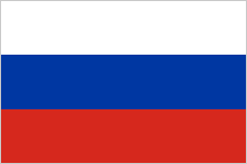 Russsian flag and language