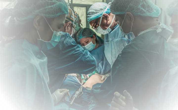 A medical operation, requiring precision and translation quality in the documentation