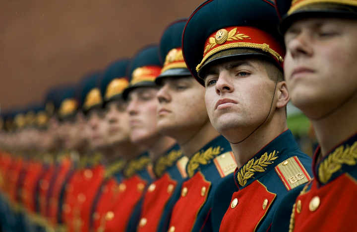 Russia - A Guard of honour