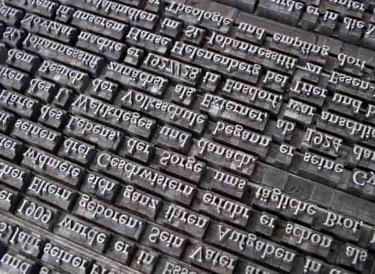 Typesetting and proofreading