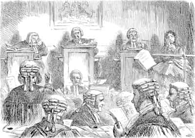 Shall or will? 18th century court. Photo: Gordon Johnson on Pixabay