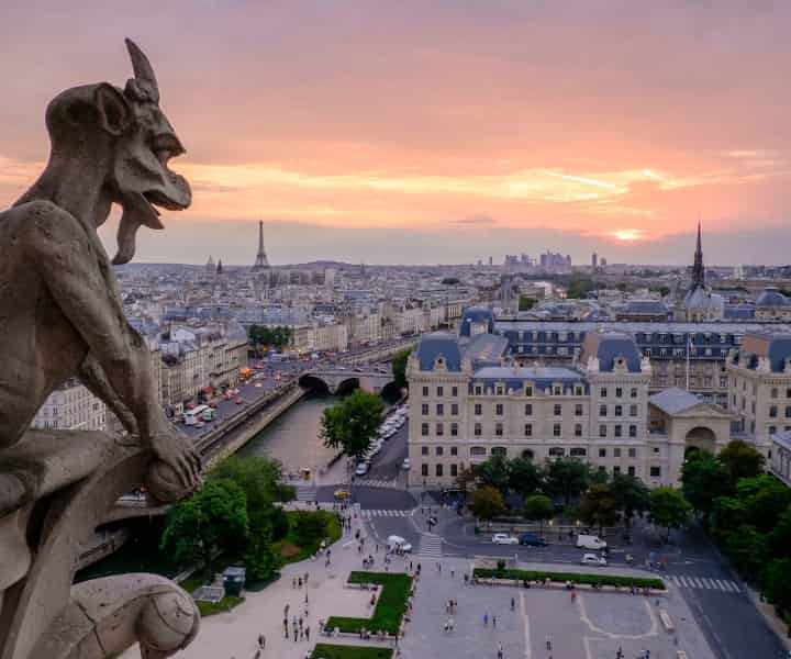 Gargoyle on Notre Dame - Halifax French language Services