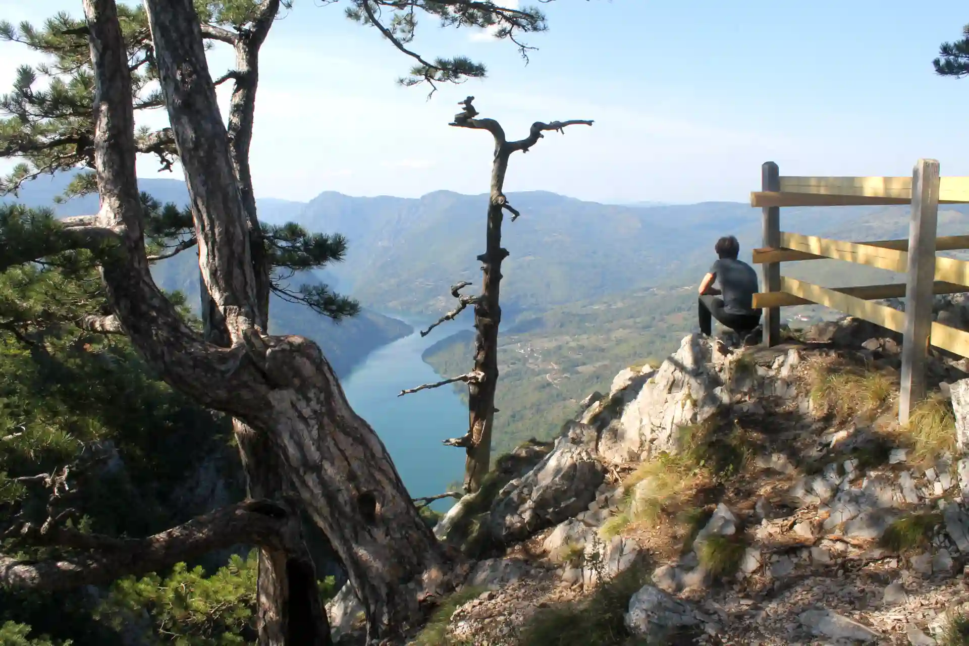 Vista desde la montaña de Tara