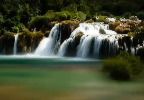 Waterfalls in Plitvica national park